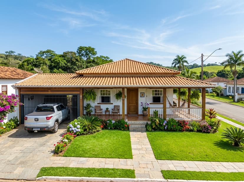 Casa Residencial 3 Quartos c/ Garagem - Setor Central