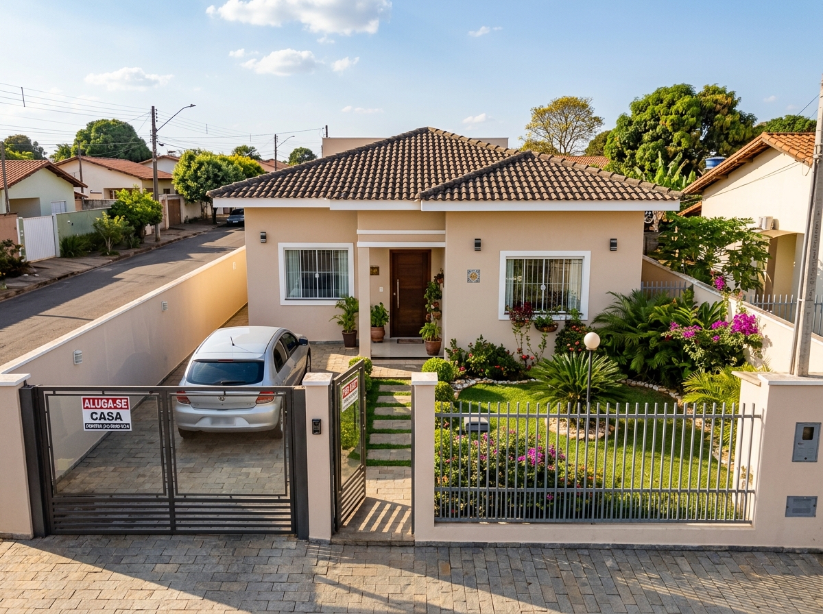 Casa para Aluguel 2 Quartos - Setor Bela Vista